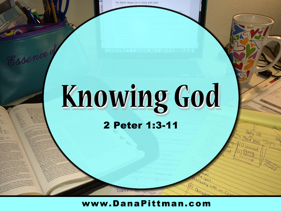Day 14: Knowing God | DanaPittman.com