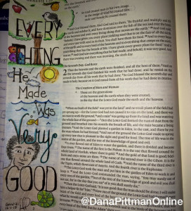Day 2 - Advent Bible Journaling || DanaPittman.com